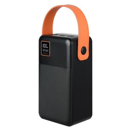 External battery TFN Porta LCD PD, 60,000 mAh, 2 USB, Type-C, MicroUSB, Black-3