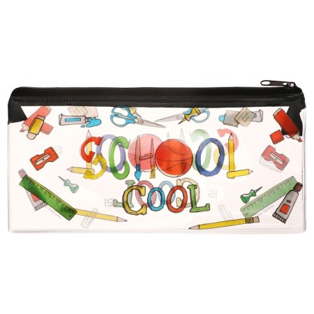 Soft "school time" Calligrata, 95x205 mm, 1 compartment, flat, PVC-3