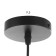 Lamp Bayerlux "Gregory" 40W E27 Black 30x30x14-100 cm