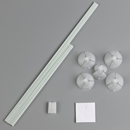 Star for balloons for 5 balls, height 60 cm-5