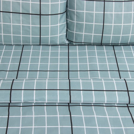 Bed linen 2 joint venture and I "Cell" 173*215cm, 175*214cm, 50*70cm-2pcs, 60g/m2, microfiber-1