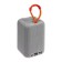 Portable column F68, 5 W, 600 mAh, backlight. Micro SD, gray