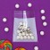 BOPP package with sticky tape, “wishes”, 10*10+3cm