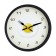 Wall clock, series: kitchen, ovarian, smooth move, d-23 cm