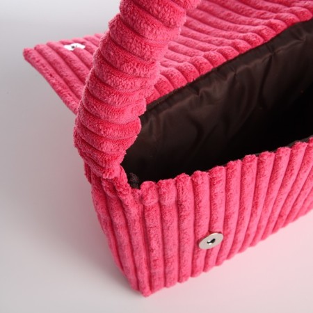 Youth bag on magnet, pink color-5