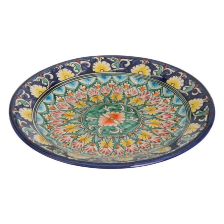 Plant of Rishtan ceramics "Patterns", 28 cm, blue-3