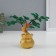 Souvenir Polystone, Metal "Tree of Life in a bag" Green 6x17x17 cm