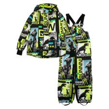 Winter kit for the boy PlayTode: jacket and semi -combineson, height 116 cm