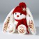 Soft toy Bunny "Winter LI"