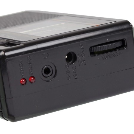 Portable Hyundai H-PSR140 Black USB Microsd radio receiver-1