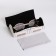 Magnet glass case, length 16 cm, beige color