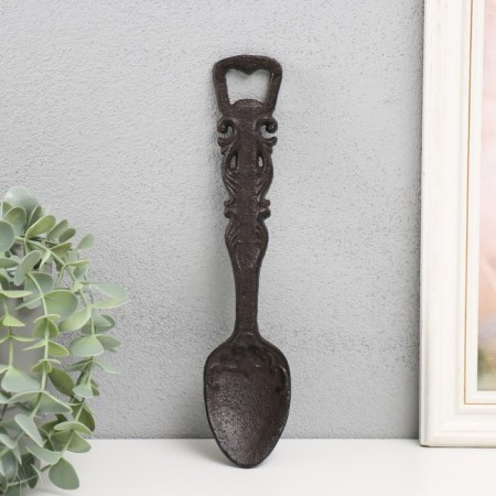 Souvenir cast iron opener "spoon" 23.5x5x2.2 cm