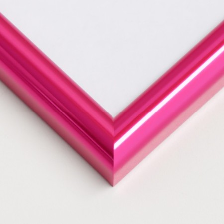 Photo frame plastic "Rainbow" 21x30 cm, purple metallic-1