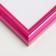 Photo frame plastic "Rainbow" 21x30 cm, purple metallic