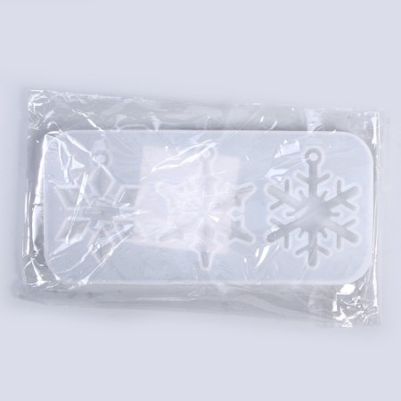 The universal silicone form, Snowflakes 3 in 1, size from 5.2 to 5.6 cm-4