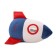 Soft toy "Rocket", 38 cm