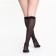 Women's golfs (2 pairs) 20 den, black color, size 23-25