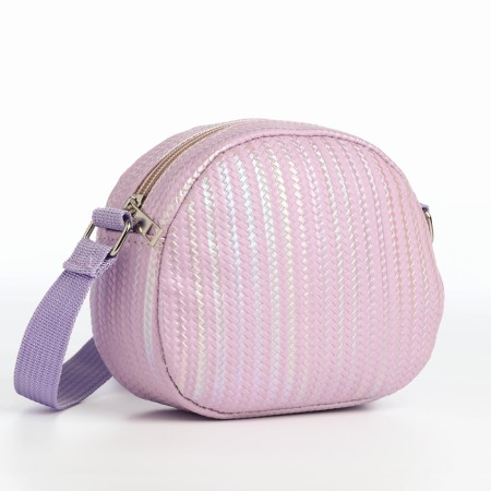 Bag's bag with lightning, lilac color