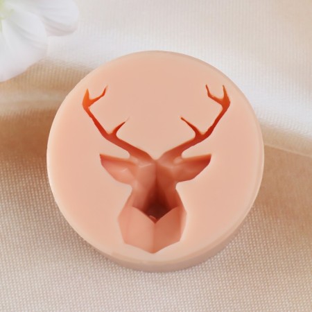 Mold Silicon "Deer" 5.5x4.5x3 cm-1