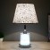 Elois light lamp with E27 40W chrome 25x25x41 cm