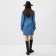 Women's dress with a collar Mist, p.46, blue