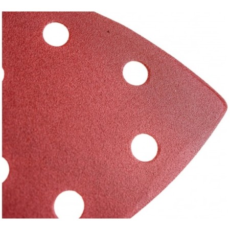 The triangle grinding bison 35583-320, perforated, P320, 93 x 93 x 93 mm, 5 pcs.-4