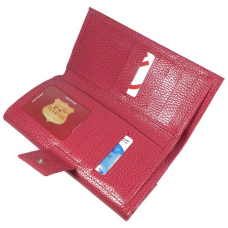 Pearl, 1 department for bills, for coins, for credit cards, pink color-1