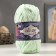 Yarn "Velluto" 100% micropoliester 68m/100g (464 mint)