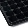 Cassette for seedlings, 72 cells, 50 ml, of plastic, black, 54 × 28 × 4 cm, Greengo