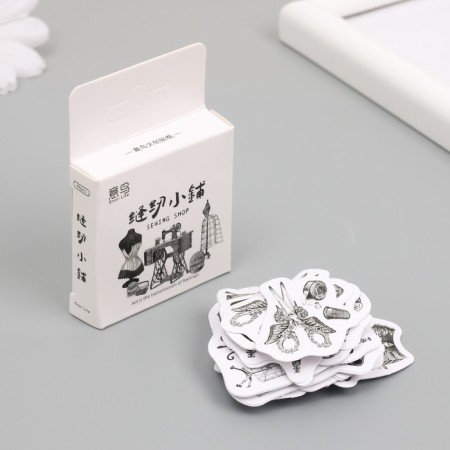 Stickers for creativity "Sewing accessories" set of 46 pcs 6.4x4.4 cm-4