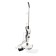 Steam mop KitFort KT-1006, 1500 W, 450 ml, cord 5 m, black and white