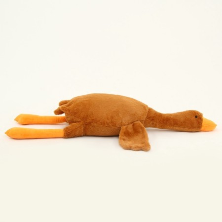 Skill of the soft toy "Goose", 130 cm, beige color, unnecessary-6