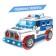 Block Constructor "Police jeep", light and sound effects, drives, 72 details