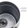 Kapucchuchino Kitfort KT-7119, 500 W, 0.45 l, 4 modes, black-silver