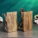Holder - Book stand "Running" set 2pcs, bronze, 21x38cm