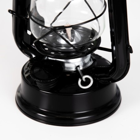 Kerosene lamp decorative black 9.5x12.5x19 cm risalux-3