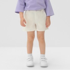 Шорты детские MINAKU: Cotton Collection цвет белый, рост 104
