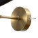 Sconces "Bianca" 1he27 40W black and gold 12x26x26 cm