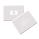 A4, 150 μm zip folder, 150 μm, Calligrata, a make-up pocket, white lightning