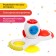 A set of bathroom spinners on the suction cosmos, 3 pcs. In the set