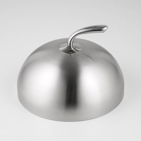 Stainless steel cover, 24 × 24 × 13.5 cm, round-1