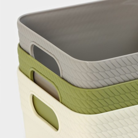 Basket for storage of the Kaima, plastic, 14 × 11 × 8.5 cm, color mix-7