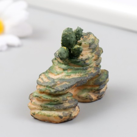 Figure for Florarium Polystone "Garden of Stones and Cactus" 5x2.8x4.5 cm-1
