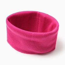 Snood for children, Fuchsia color, size 25x26 cm