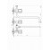 Fauzt FZS-511-63 bath mixer, two-wound, long spout, shower, chrome