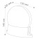 Architectural lamp Feron SP5001, IP54, LED, 6 W, 130x60x140 mm, white color
