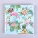 Paper napkins “Flamingo with flowers”, 33x33 cm, set 20 pcs.