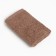Terry towel "Ethel" 30x30 cm, color light chocolate, 100% cotton, 340 g/m2