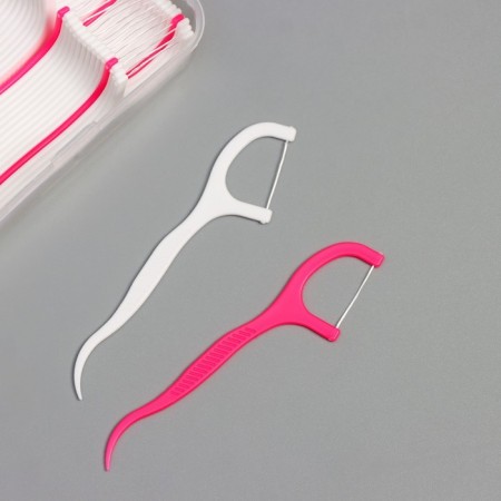 A set of toothpicks with a dental thread, 30 pcs-1