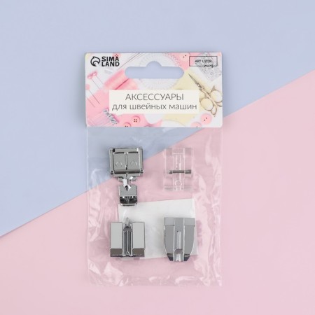 A set of legs for a sewing machine, for zipper, 4 pcs-2
